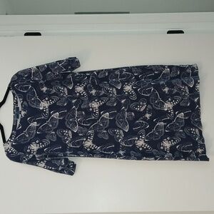 Karen Scott Butterfly Print Dress